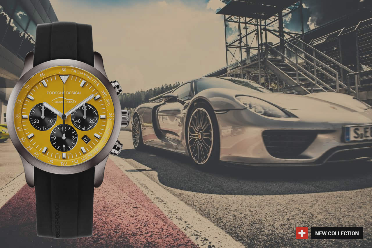 Replica Watches with ETA Movement Porsche Design